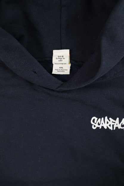 2006 Scarface Movie Navy Hoodie