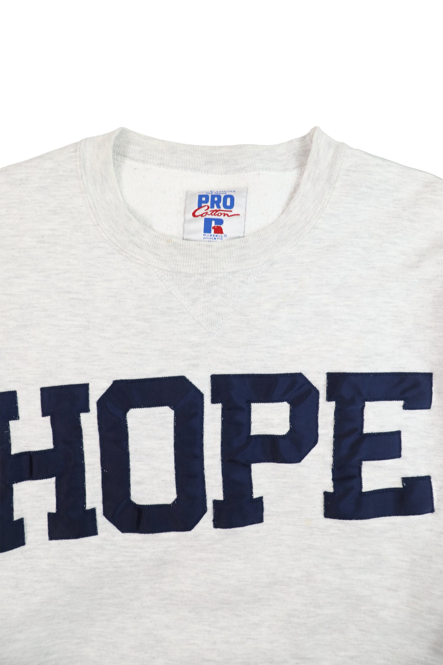 Russell Athletic Pro Hope College Gray Sweater
