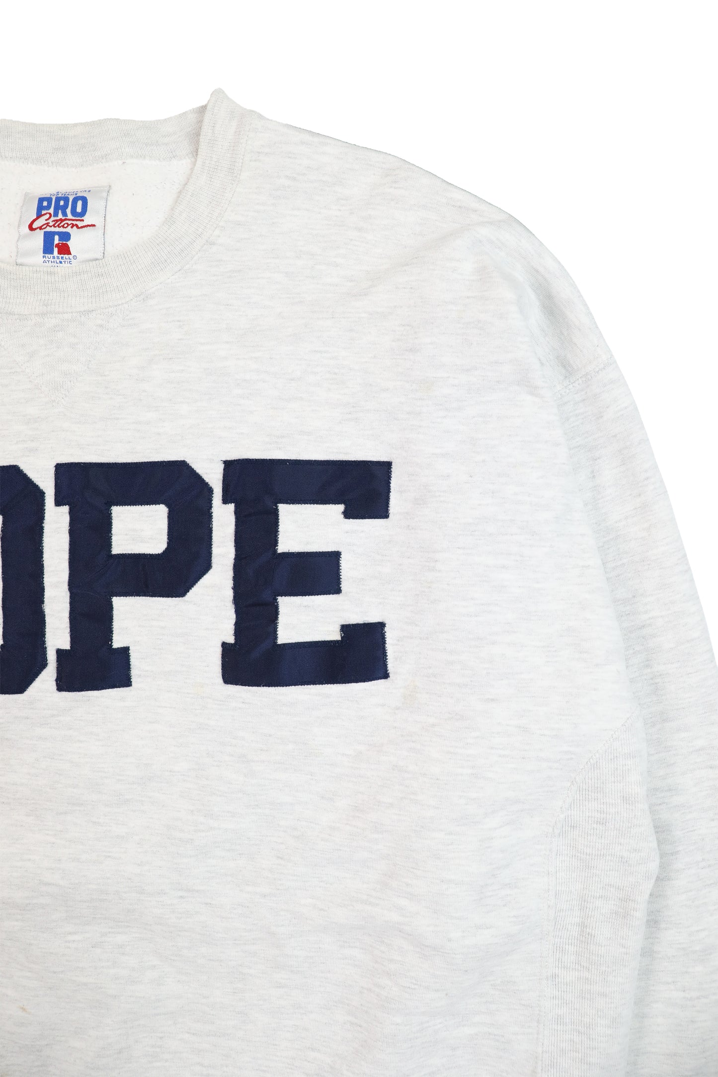 Russell Athletic Pro Hope College Gray Sweater