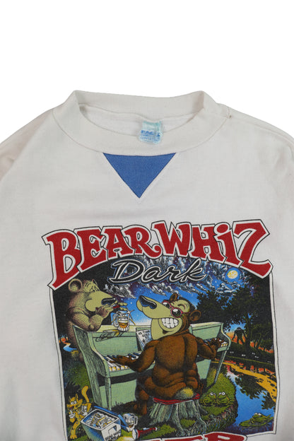 80's Bear Whiz Bear Graphic Sweater