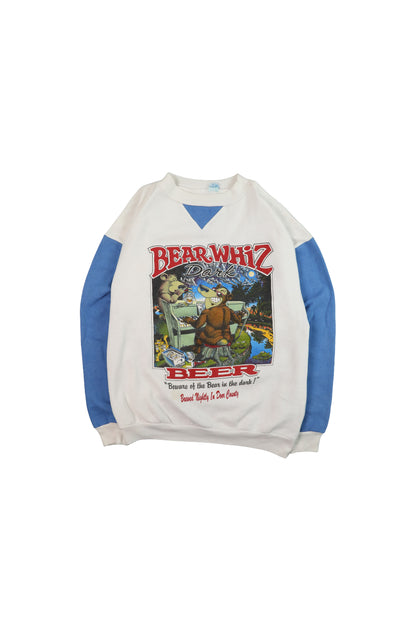 80's Bear Whiz Bear Graphic Sweater