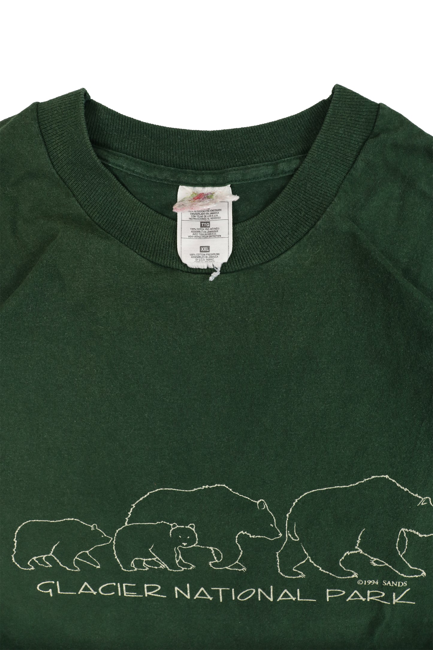 Glacier National Park Green Tee