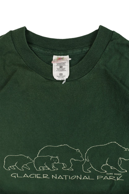 Glacier National Park Green Tee