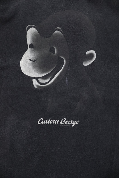 90's Curious George V-Neck Tee