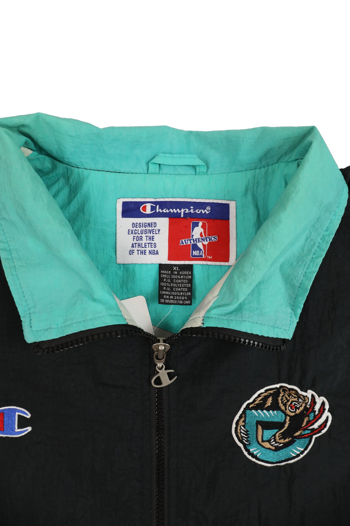 90's Champion NBA Vancouver Grizzlies Windbreaker