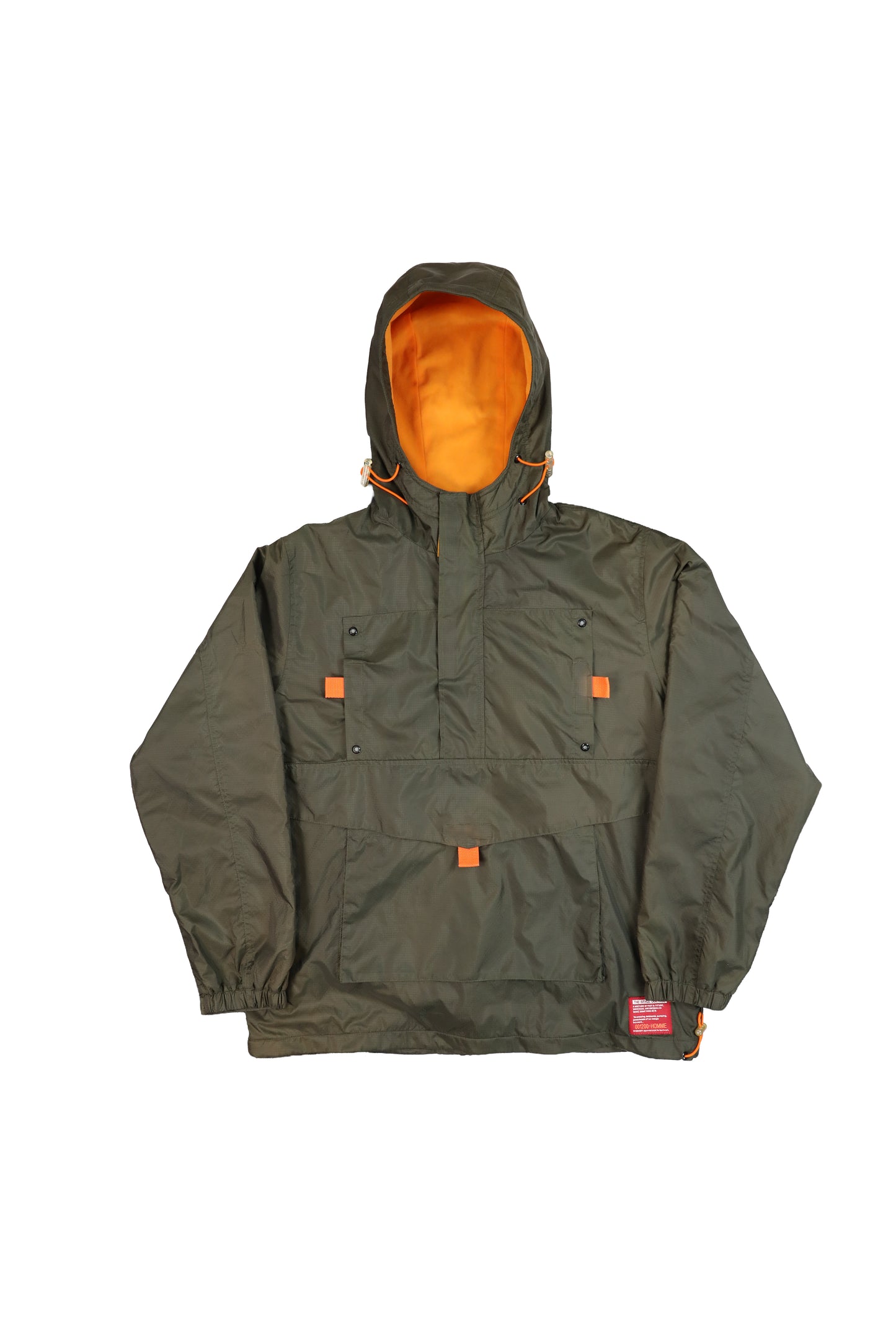001200 DEPT Half-Zip Hooded Windbreaker