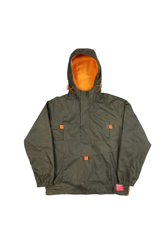001200 DEPT Half-Zip Hooded Windbreaker