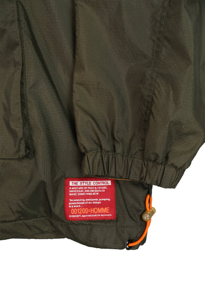 001200 DEPT Half-Zip Hooded Windbreaker