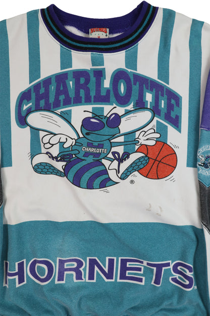90's Nutmeg NBA Charlotte Hornets Crewneck Sweater