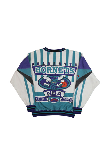 90's Nutmeg NBA Charlotte Hornets Crewneck Sweater