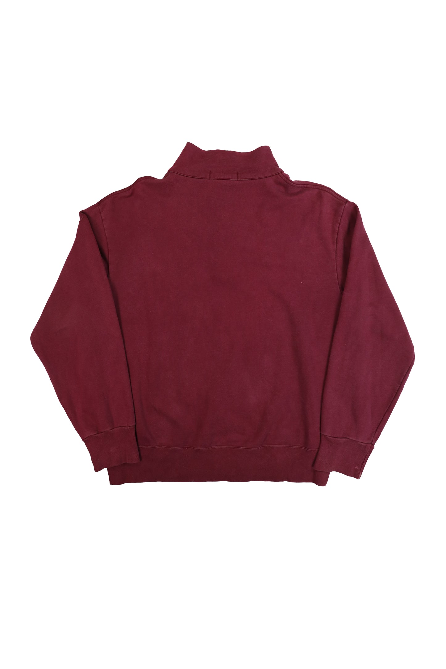 Polo Ralph Lauren Maroon Quarter-zip Pullover Sweater