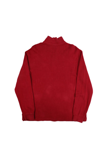 Polo Ralph Lauren Red Quarter-zip Pullover Sweater