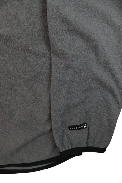 90's Nike Challenge Court Half-zip Hooded Pullover Fleece Sweater