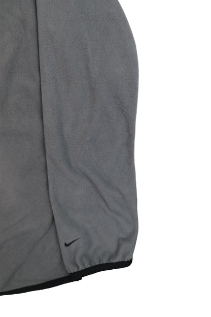 90's Nike Challenge Court Half-zip Hooded Pullover Fleece Sweater