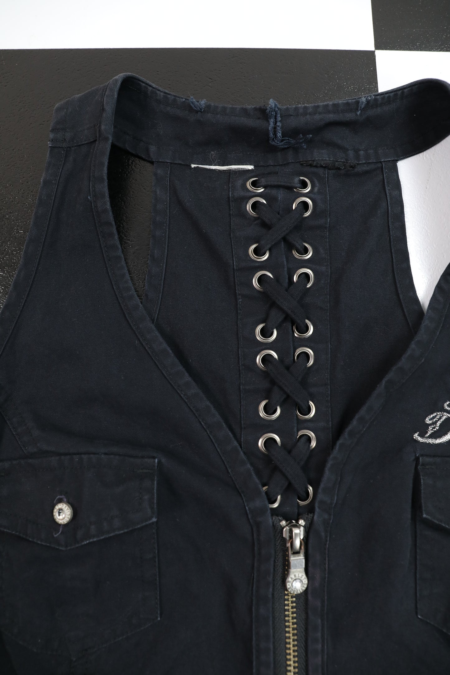 Harley Davidson Women Zip Vest