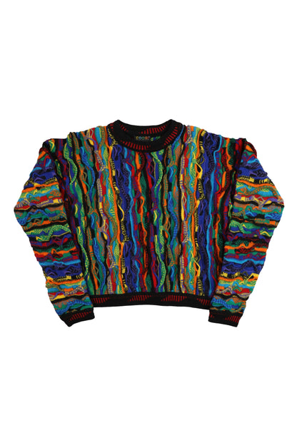 Coogi 3D Knitted Pullover Sweater