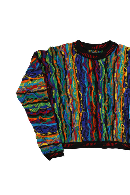 Coogi 3D Knitted Pullover Sweater