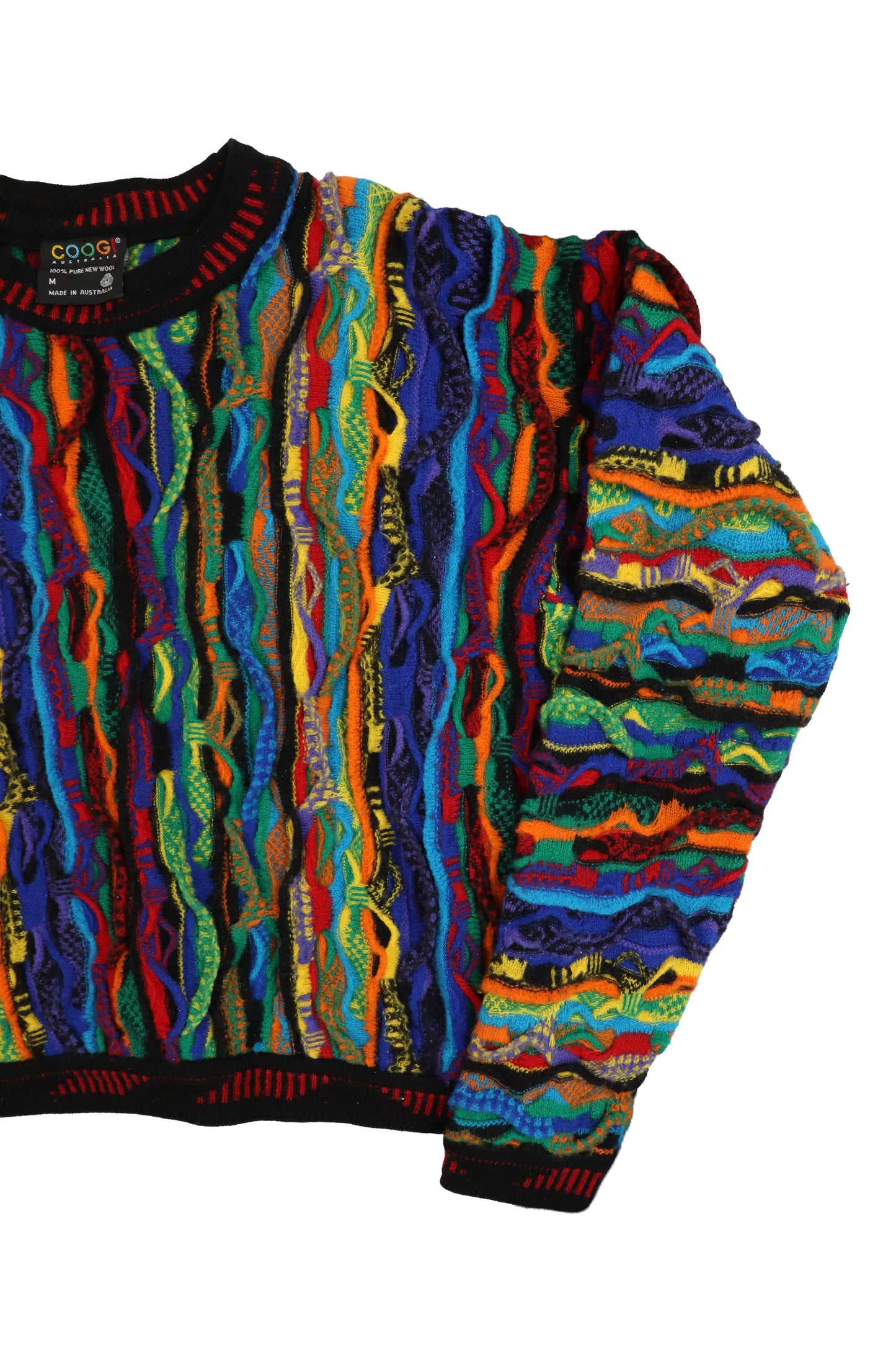 Coogi 3D Knitted Pullover Sweater