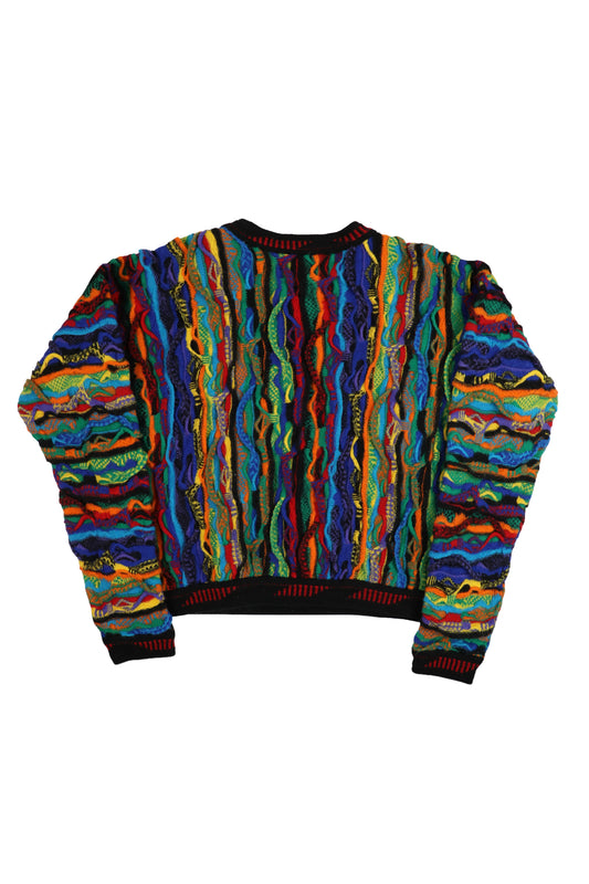 Coogi 3D Knitted Pullover Sweater