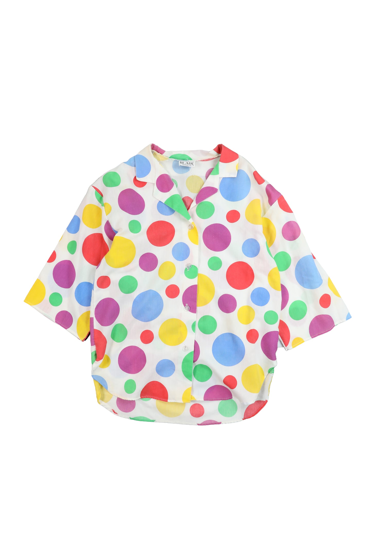 80s Blair Multicolour Dot Patterned Shirt