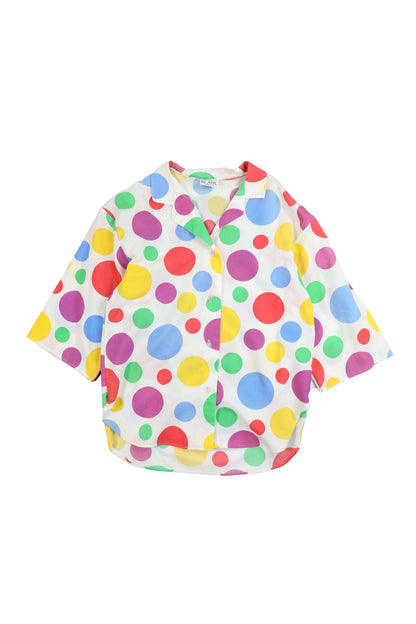 80s Blair Multicolour Dot Patterned Shirt