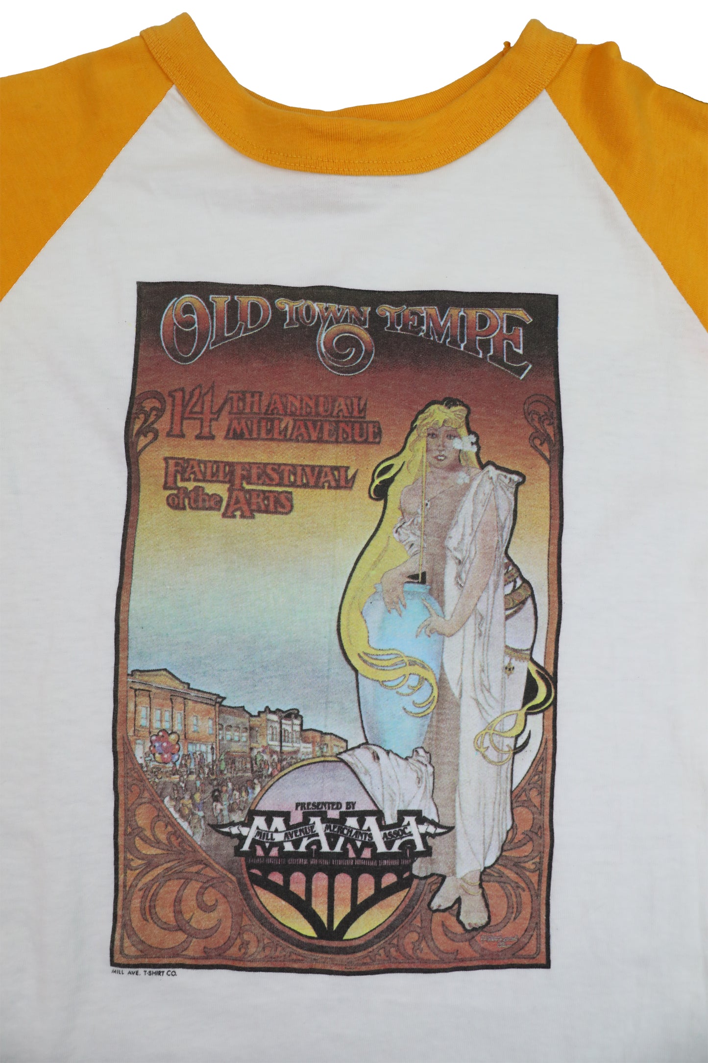 1982 Old Town Tempe 14th Festival of Art Raglan Tee