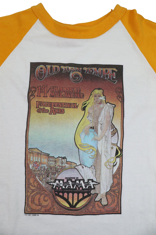 1982 Old Town Tempe 14th Festival of Art Raglan Tee