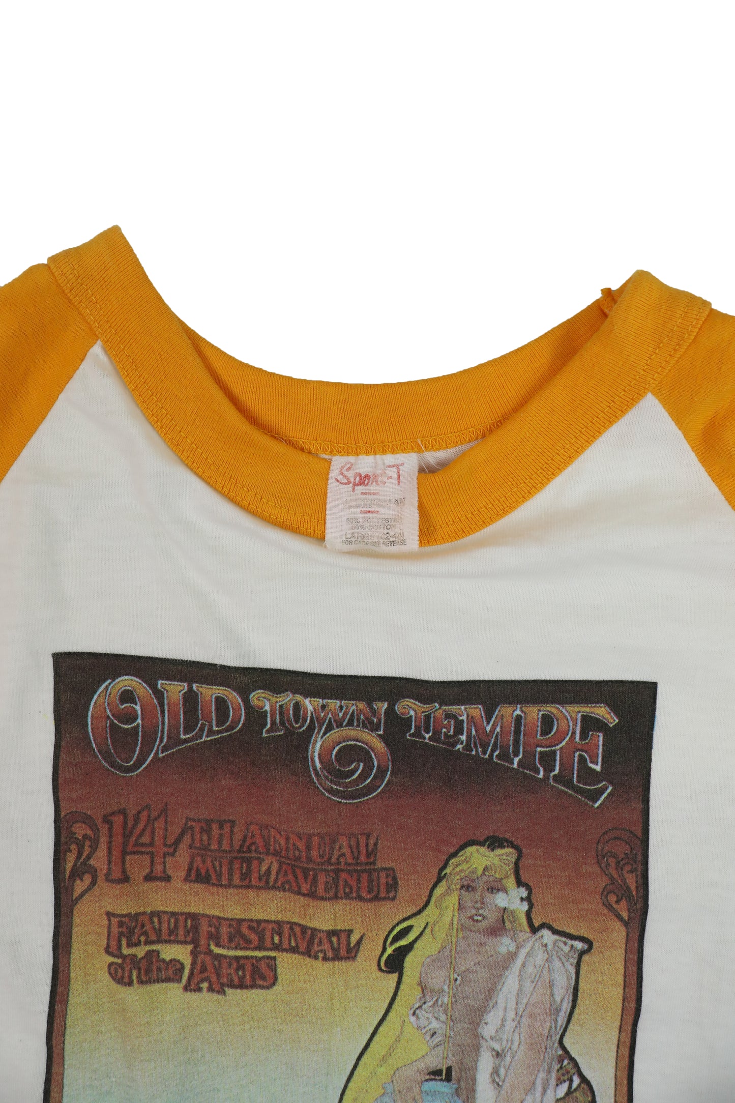 1982 Old Town Tempe 14th Festival of Art Raglan Tee