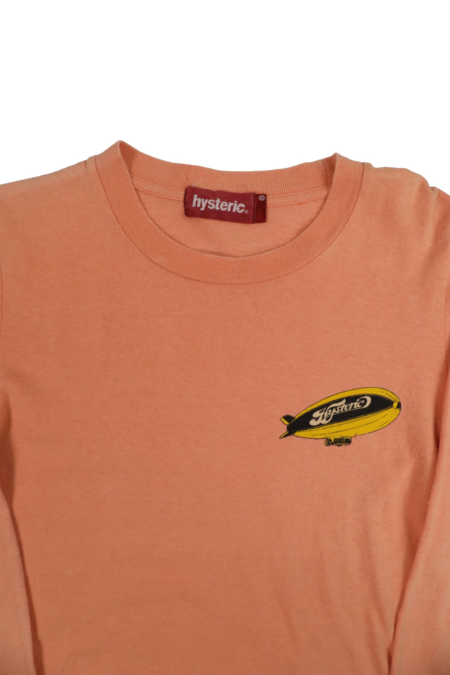 Hysteric Glamour Orange Graphic Long Sleeve Tee