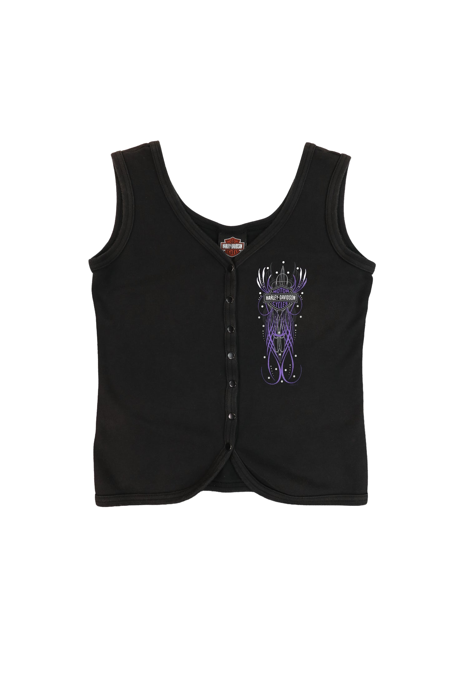 Harley Davidson Women Black Tank Top