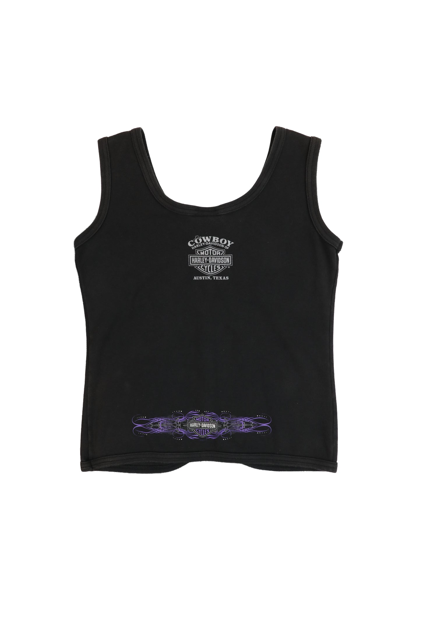 Harley Davidson Women Black Tank Top