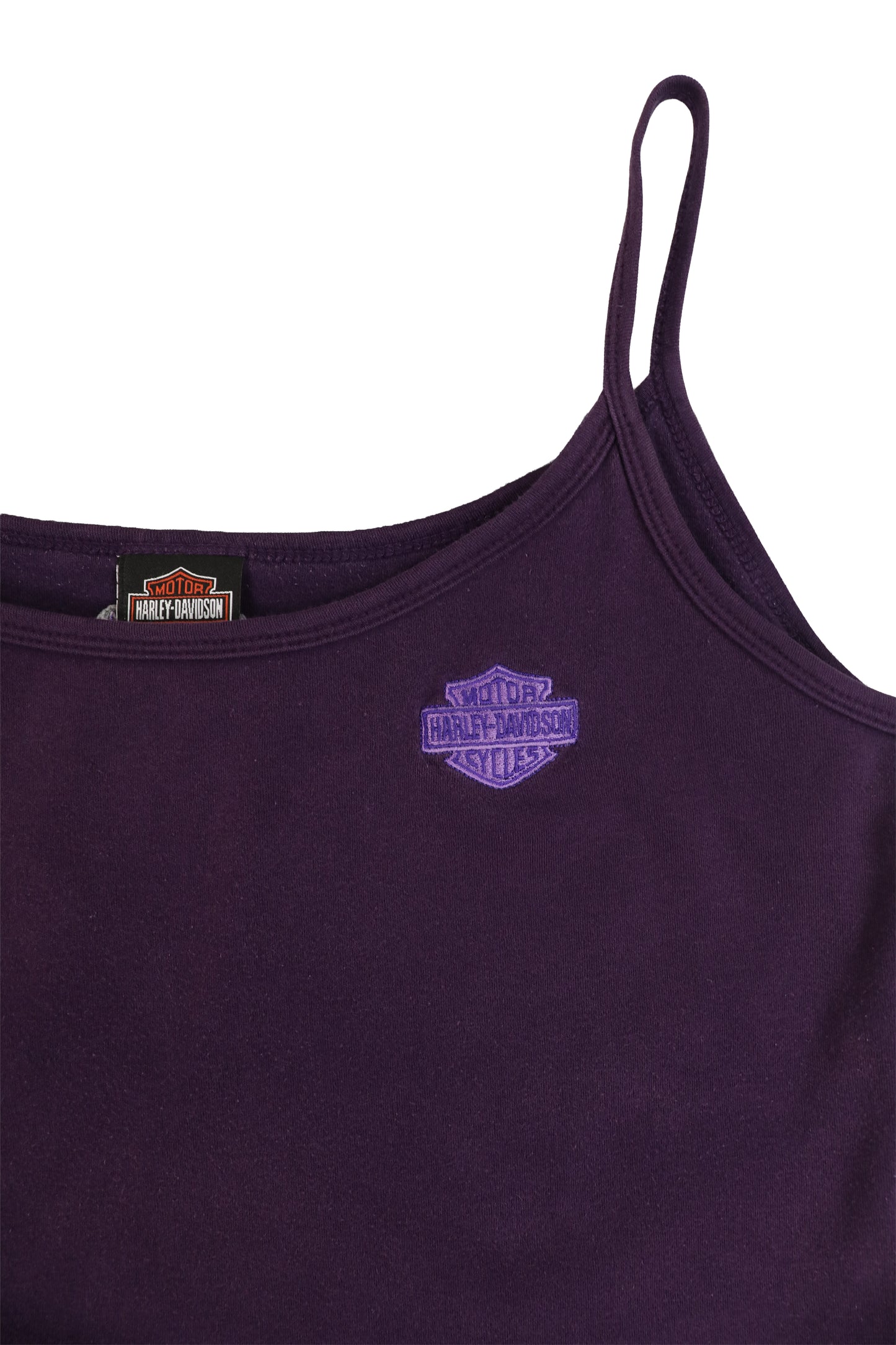 Harley Davidson Purple Crop Tank Top