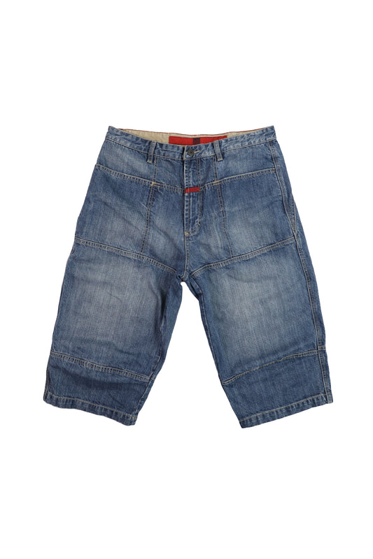 Marithé + François Girbaud Baggy Denim Shorts W34