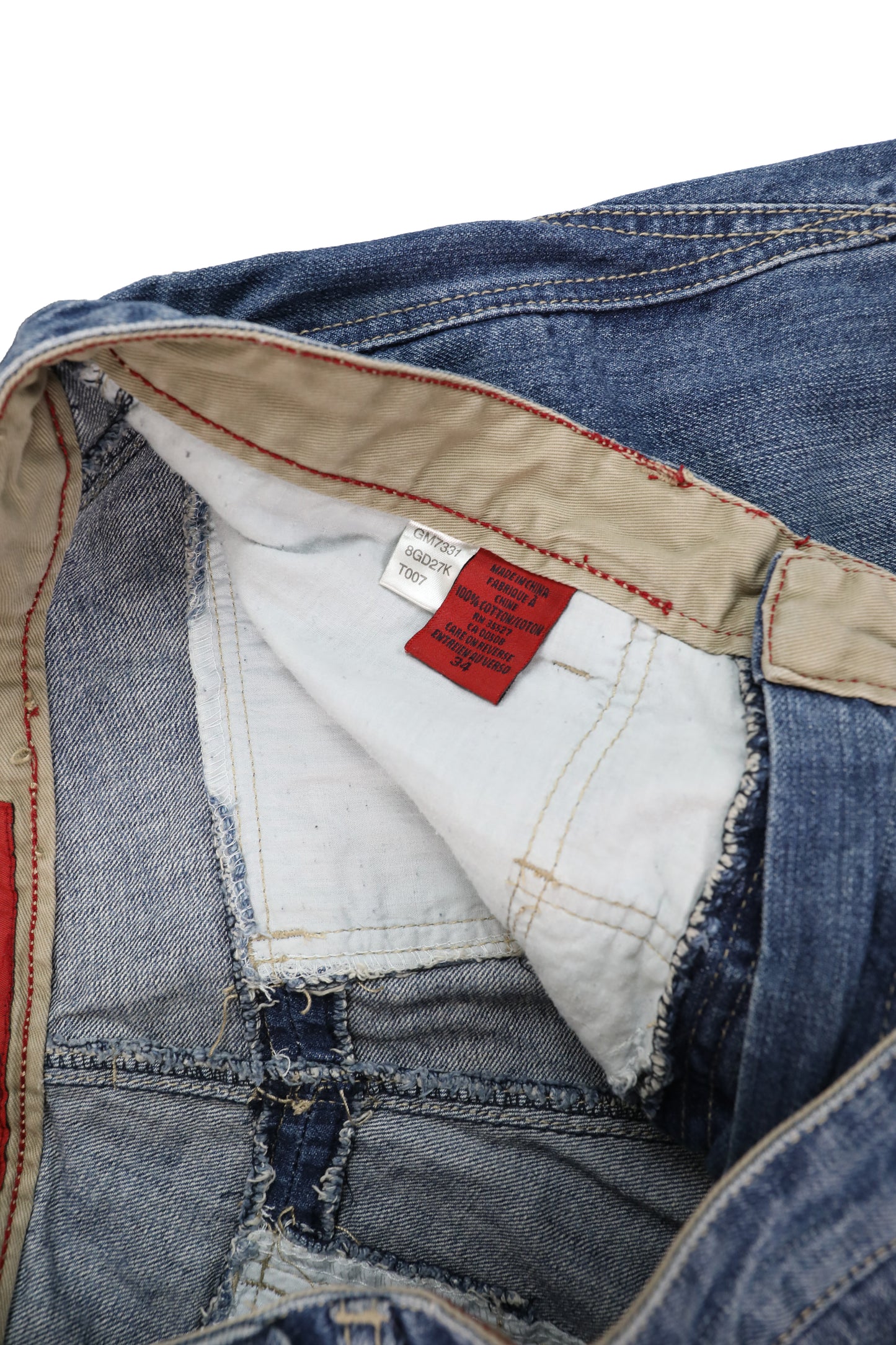 Marithé + François Girbaud Baggy Denim Shorts W34