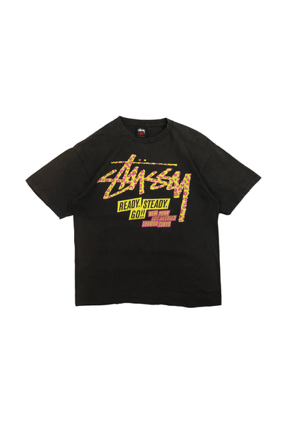 00's Stussy X John Yates Cheetah Graphic Tee
