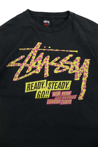00's Stussy X John Yates Cheetah Graphic Tee