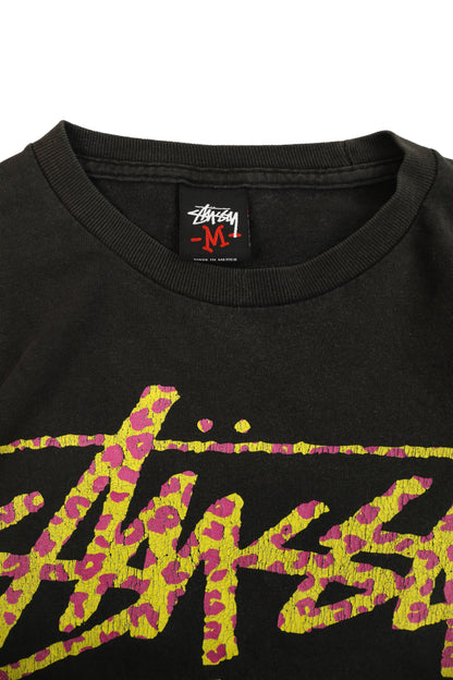 00's Stussy X John Yates Cheetah Graphic Tee