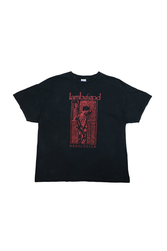 2013 Lamb of God Resolution Tour Merchandise Tee