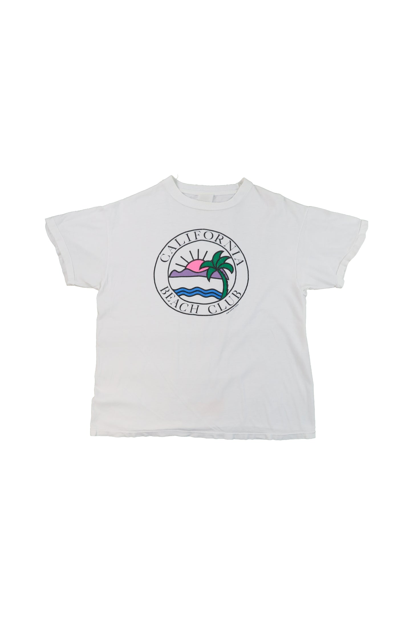 1986 California Beach Club Graphic Tee