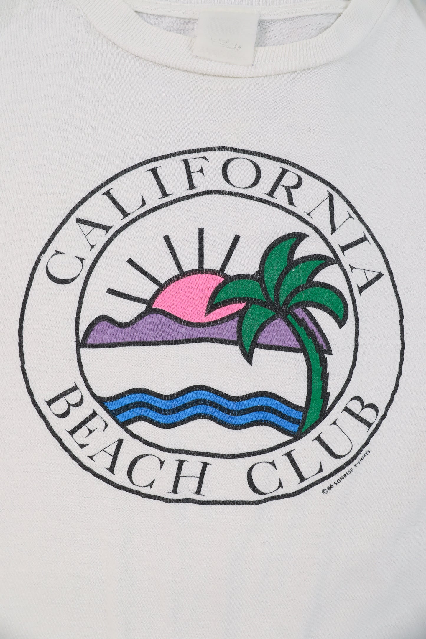 1986 California Beach Club Graphic Tee
