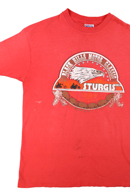 1989 Black Hills Motor Classic Sturgis Motorcycle Rally Tee