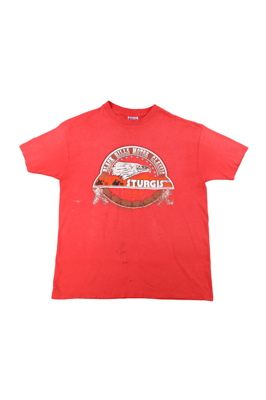 1989 Black Hills Motor Classic Sturgis Motorcycle Rally Tee