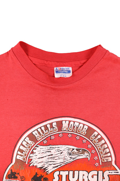 1989 Black Hills Motor Classic Sturgis Motorcycle Rally Tee