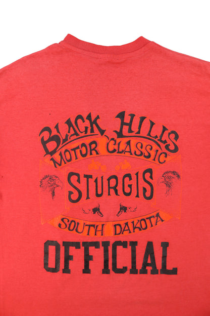 1989 Black Hills Motor Classic Sturgis Motorcycle Rally Tee