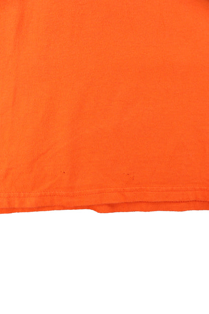 Orange Harley Davidson Motorcycles Graphic Tee