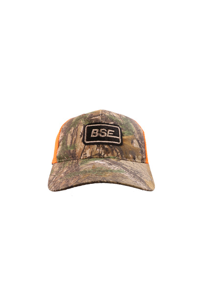 BSE Orange Camouflage Cap