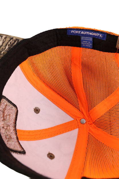 BSE Orange Camouflage Cap