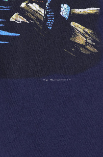 1999 Budweiser Navy Graphic Tee
