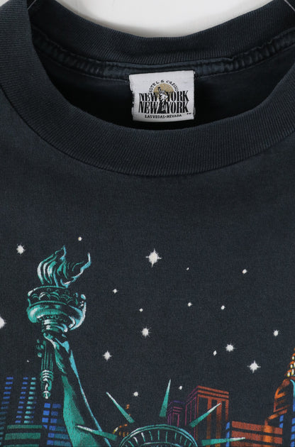 Black New York Hotel Graphic Tee