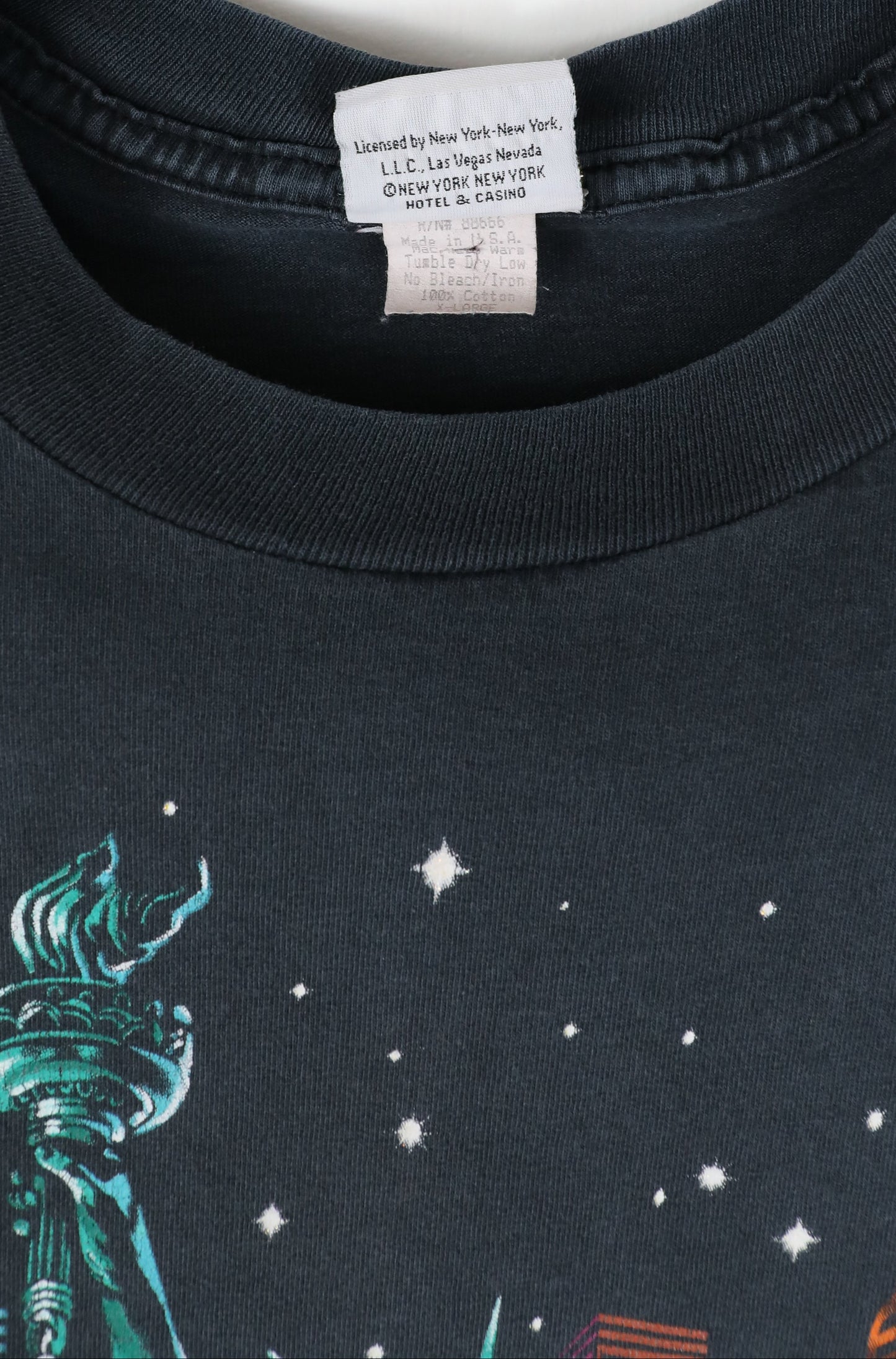 Black New York Hotel Graphic Tee